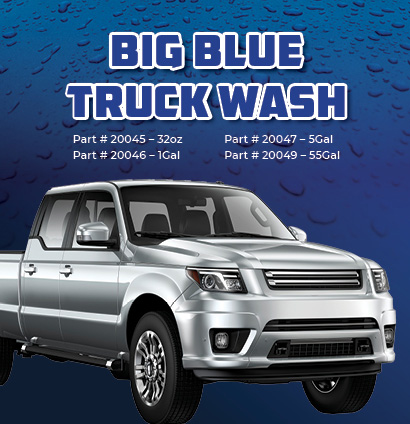 big blue truck wash