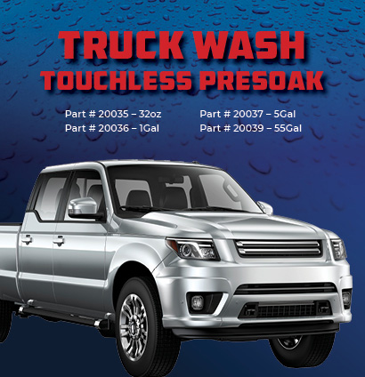 truck wash touchless presoak